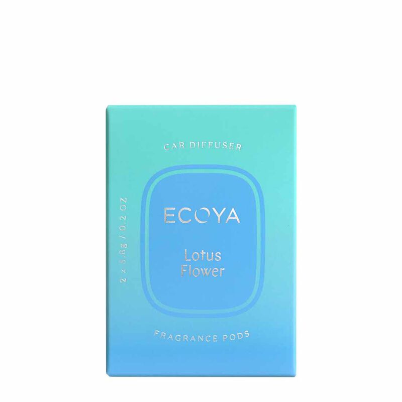 ECOYA Lotus Flower Car Fragrance Pods image number 0
